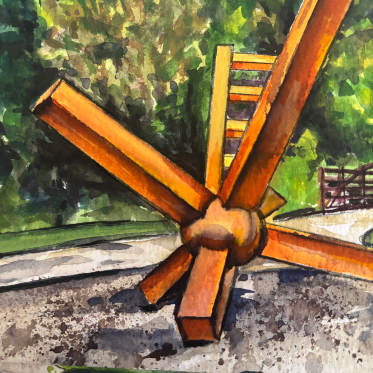 5x7 Razorback Greenway Print Club
