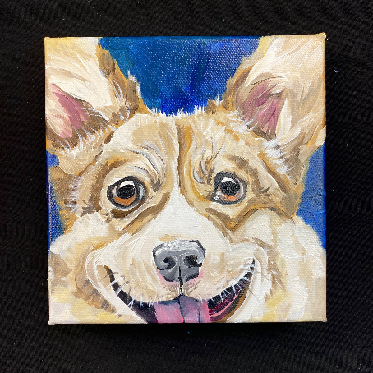 CUSTOM Square Pet Portrait 8x8 inches