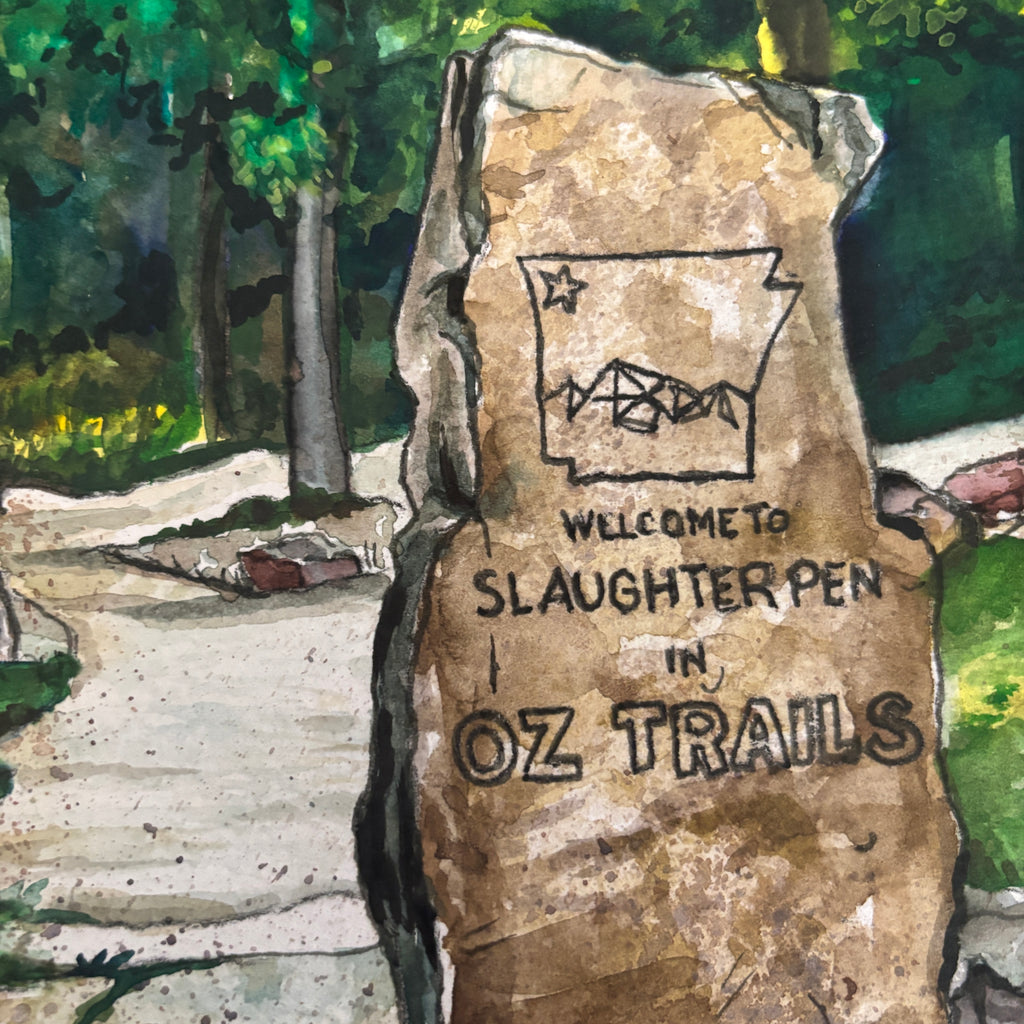 5x7 Razorback Greenway Print Club