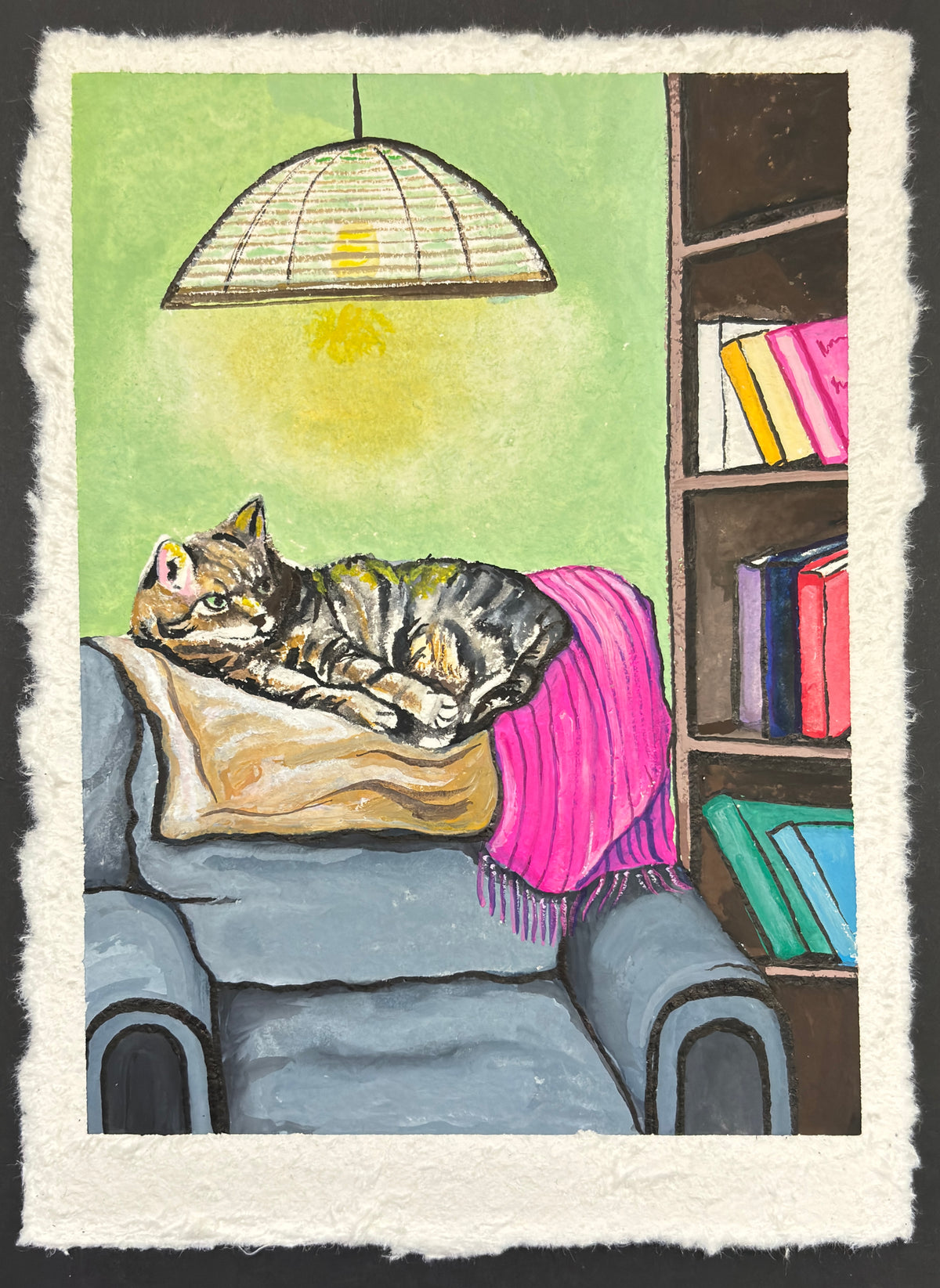Art of the Day - Tiger Cat- Original