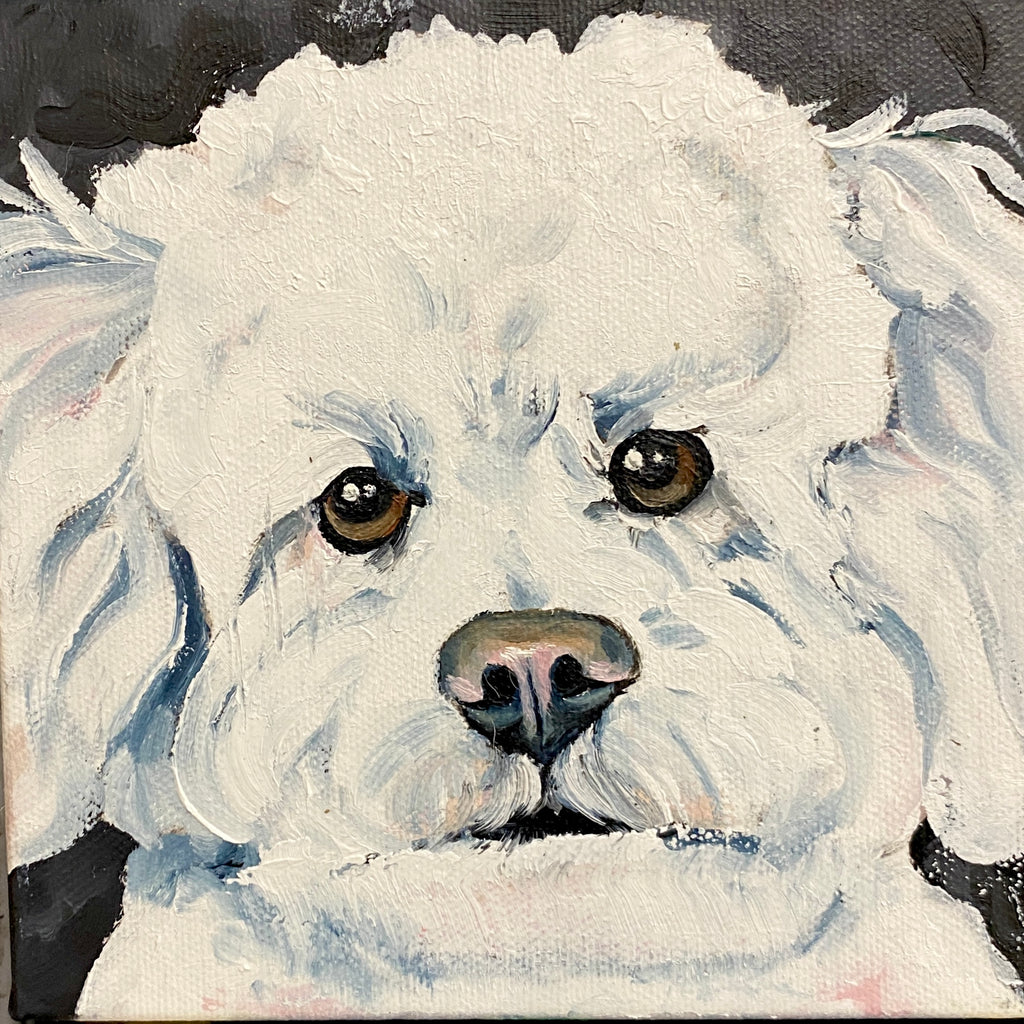 CUSTOM Square Pet Portrait 8x8 inches