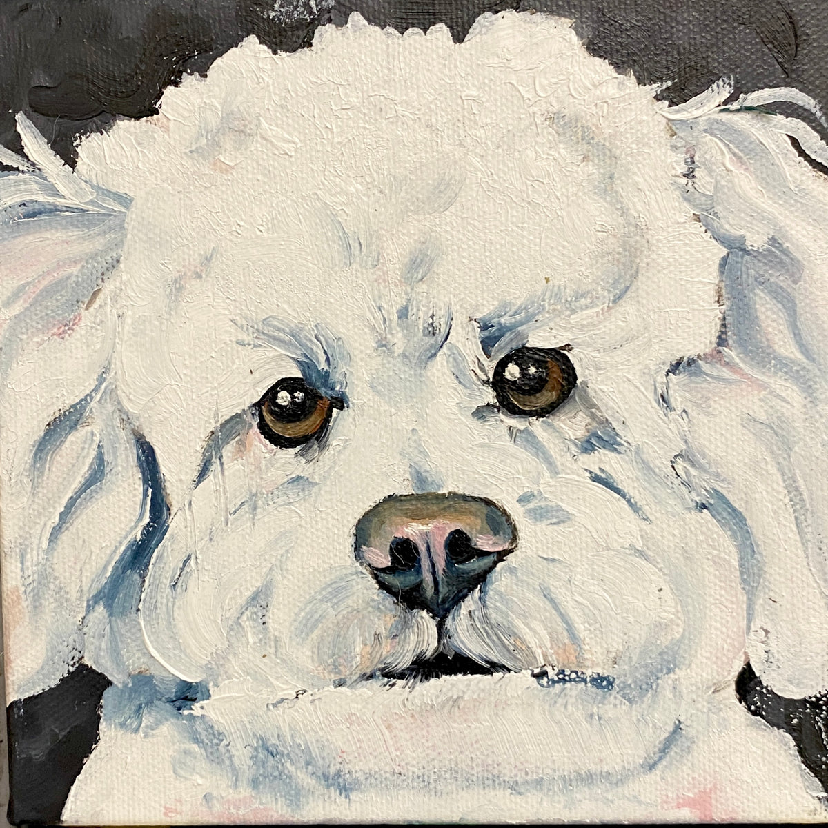 CUSTOM Square Pet Portrait 8x8 inches