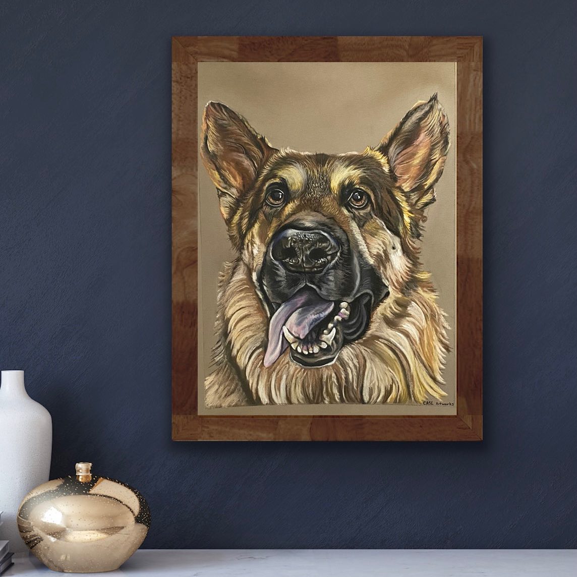Custom Pastel Pet Portrait