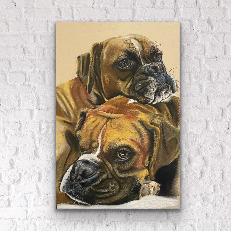 Custom Pastel Pet Portrait