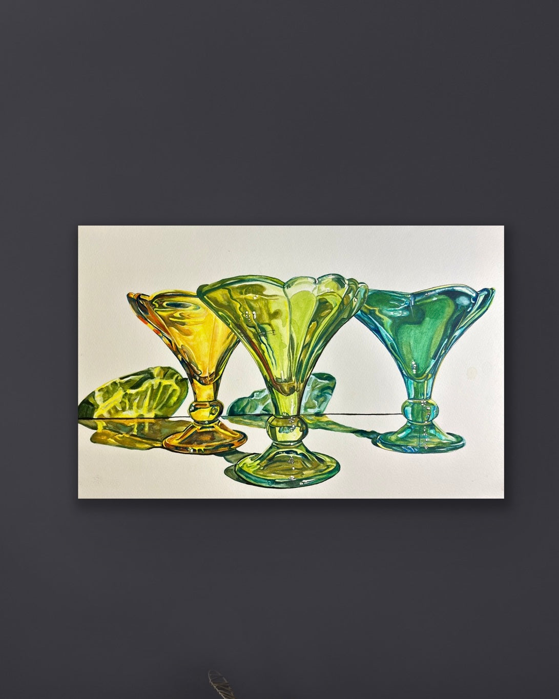 Dessert Glass - Original Watercolor