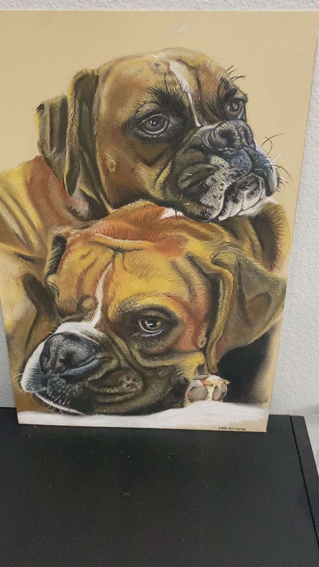 Custom Pastel Pet Portrait