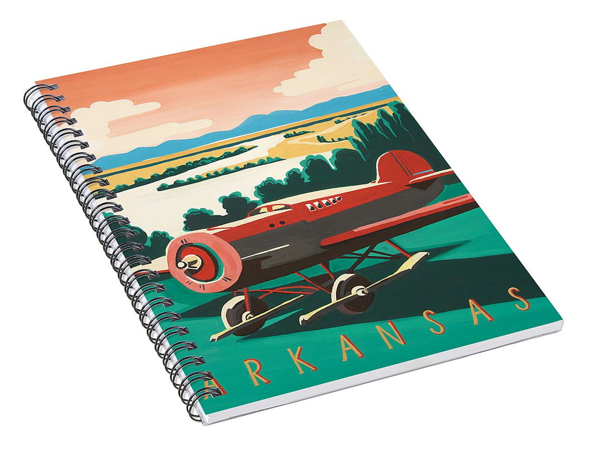 Arkansas Flies - Spiral Notebook