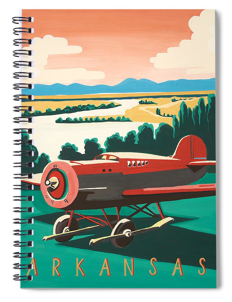 Arkansas Flies - Spiral Notebook