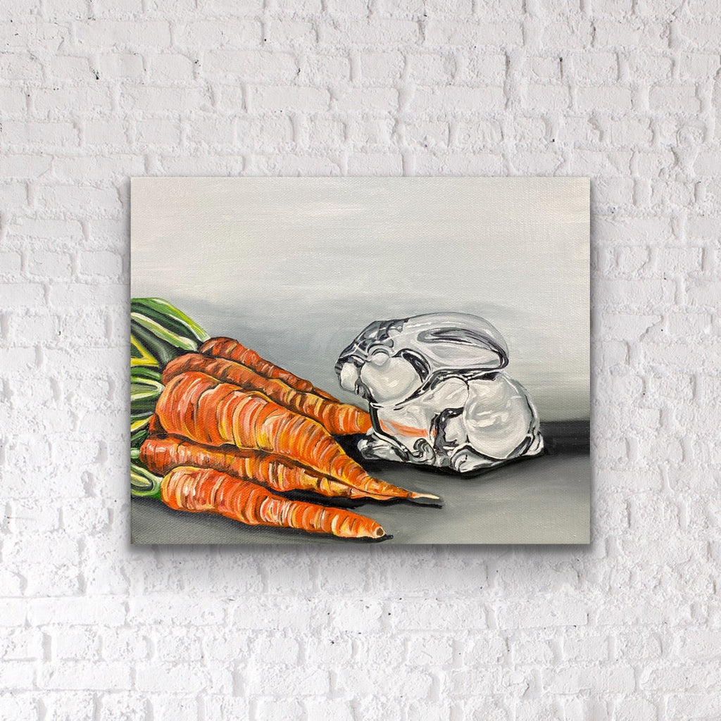 Glass Bunny - Print 8x10 inches