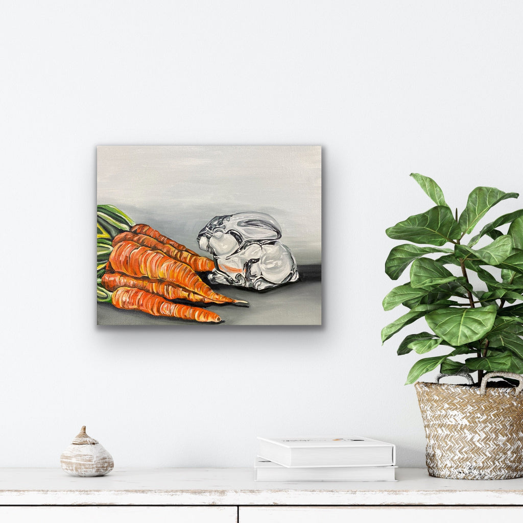 Glass Bunny - Print 8x10 inches